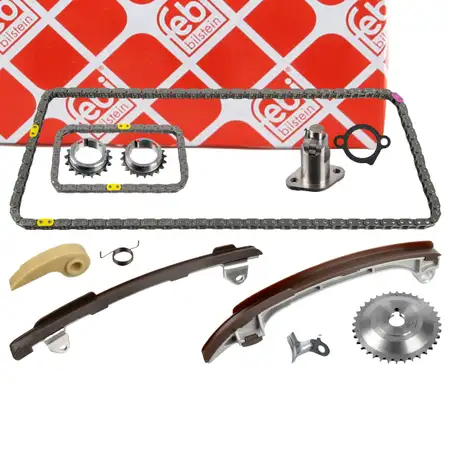 febi 109428 Steuerkettensatz f&uuml;r TOYOTA Avensis T22 T25 Camry Previa RAV4 2 + 3 2.0-2.4