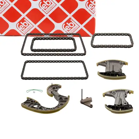 febi 44486 Steuerkettensatz f&uuml;r AUDI A4 B7 A6 C6 A8 4E Q7 Phaeton 3D Touareg 7L 059109229J