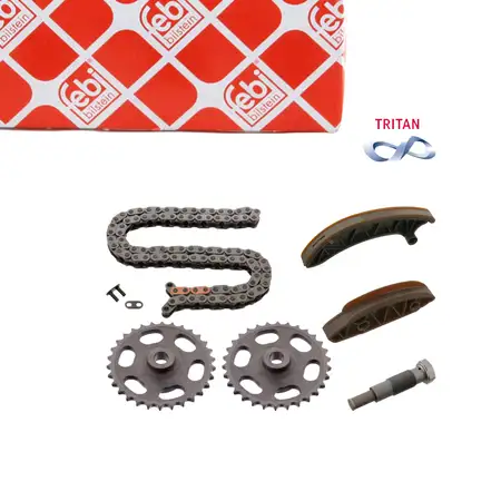 febi 49211 Steuerkettensatz f&uuml;r MERCEDES W204 W212 X204 W639 C218 Sprinter 2.2 CDI OM651