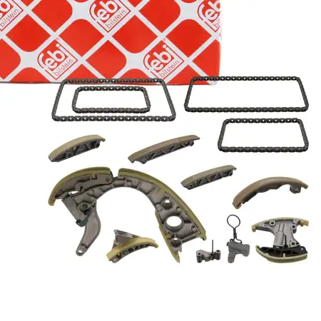 febi 49430 Steuerkettensatz Steuerkette f&uuml;r AUDI A8 4E Q7 4L 4.2 TDI quattro 326 PS