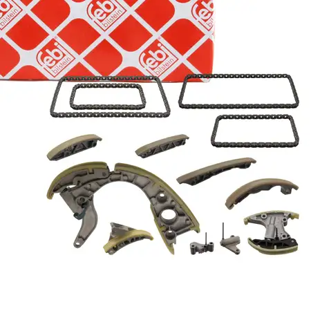 febi 49440 Steuerkettensatz Steuerkette f&uuml;r AUDI A8 4H Q7 4L VW Touareg 7P 4.2 TDI