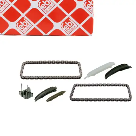 febi 49555 Steuerkettensatz f&uuml;r BMW E46 E90/91/92/93 E60/61 E63/64 E65 X3 M47 M57 DIESEL