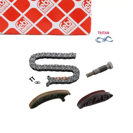 febi 49570 Steuerkettensatz f&uuml;r MERCEDES W176 W204 W205 W212 X204 X253 W166 2.2 CDI OM651