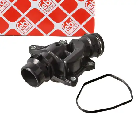 febi 170644 Thermostat + Geh&auml;use + Dichtung f&uuml;r BMW 5er E39 530d 7er 730d M57 11512247269