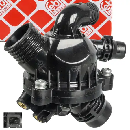 febi 172624 Thermostat K&uuml;hlmittel f&uuml;r BMW 1er E82 E88 3er E90 E91 X5 E70 X6 11537601158