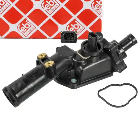 febi 173562 Thermostat with housing for RENAULT Kadjar Megane 4 1.5 dCi 110 90 110602770R