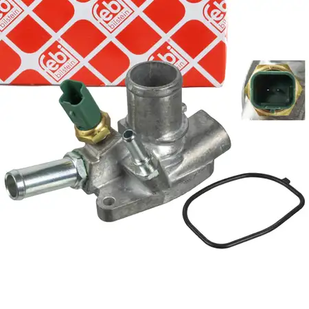 febi 174395 Thermostat f&uuml;r OPEL Combo FIAT Doblo Linea Bravo ALFA Mito LANCIA Delta 3 1.4