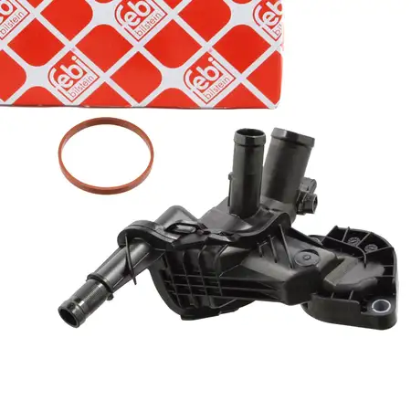 febi 104763 Thermostat + Geh&auml;use f&uuml;r Renault Clio 4 Sandero 2 0.9 TCe 90 110616064R