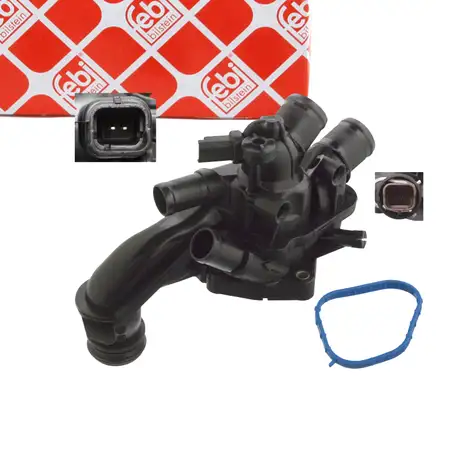 febi 107987 Thermostat K&uuml;hlmittel f&uuml;r CITROEN C3 C4 DS3 207 3008 5008 1.4 1.6 9810916880