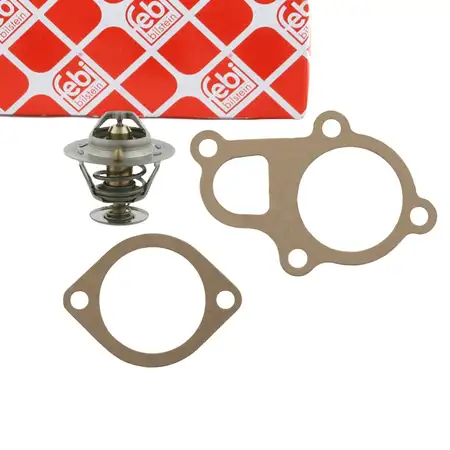 febi 26194 Thermostat for KIA Carens 2, Cerato 1, Sportage 2 and 3, and HYUNDAI Getz, Accent 1, and Matrix