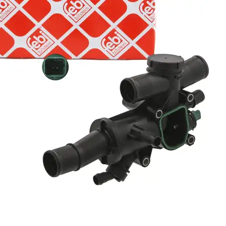 febi Thermostat f&uuml;r FORD Focus 2 Kuga 1 Mondeo 4 S-Max CITROEN PEUGEOT FIAT LANCIA VOLVO