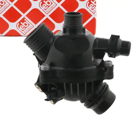 febi 30265 Thermostat f&uuml;r BMW 1er E81 E87 3er E90 E91 5er e60 E61 6er E63 7er E65 X3 E83