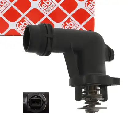 febi 44624 Thermostat + Geh&auml;use f&uuml;r BMW 3er E46 316 i/Ci 318 i/Ci Z3 1.9i M43 11531437085