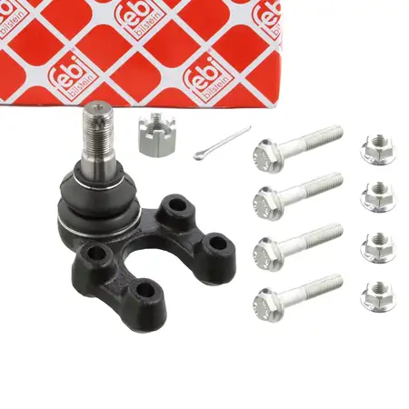 febi 48162 Control Arm Ball Joint for NISSAN Cabstar/Cabstar E, front lower 401609X502