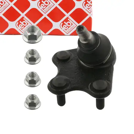 febi 36052 Traggelenk f&uuml;r VW Polo 9N Up AUDI A1 8X SEAT Ibiza 3 4 Mii vorne unten rechts