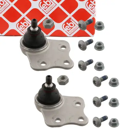 2x febi 28511 Upper control arm for MERCEDES E-Class W211, S211, CLS C219, SL R230 (front upper)