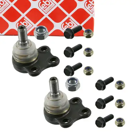 2x febi 22265 Traggelenk f&uuml;r OPEL Vivaro X83 RENAULT Espace 4 Laguna 1 2 Trafic 2 vorne