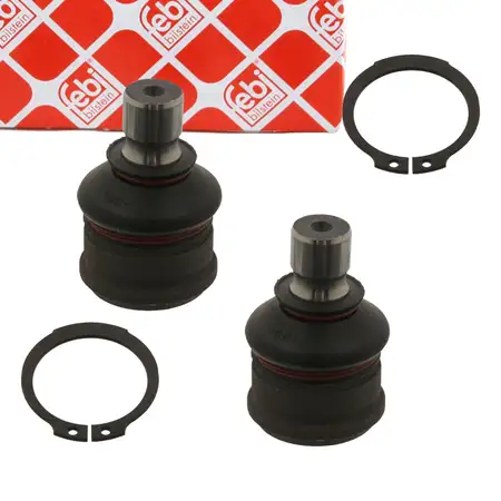 2x febi 38543 Ball joint for FORD Fiesta 6 MK6, front lower, 1737309