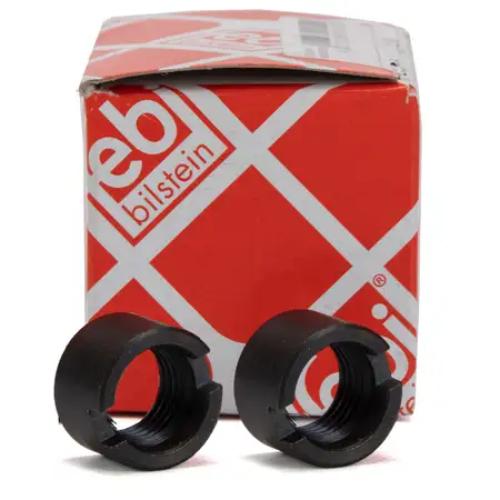 2x febi Gewindebuchse Gewindeh&uuml;lse Federbein Sto&szlig;d&auml;mpfer f&uuml;r VW Golf 2 3 Passat vorne