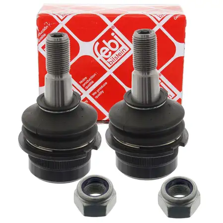 2x febi Traggelenk F&uuml;hrungsgelenk f&uuml;r VW Transporter Bulli T1 T2 1.6-2.0 vorne oben unten