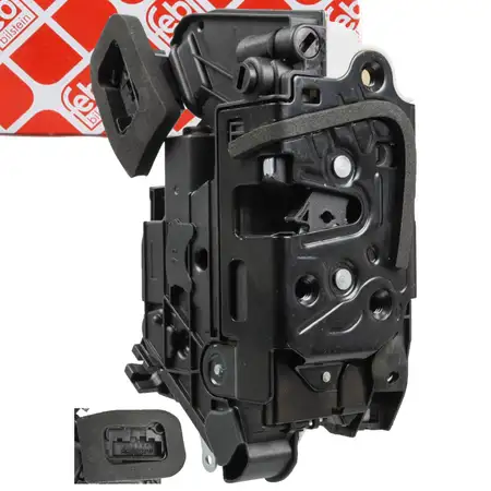 febi T&uuml;rschloss Beifahrerseite f&uuml;r VW Golf 6 Polo 5 SKODA Yeti 5L Rapid hinten rechts