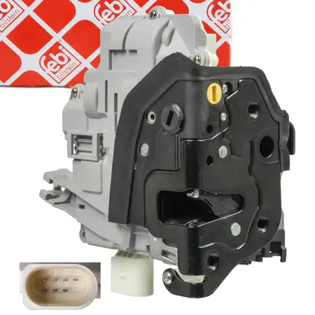 febi 172132 T&uuml;rschloss Beifahrerseite f&uuml;r AUDI A4 B8 A5 8T3 8TA Q3 Q5 Q7 4LB hinten rechts