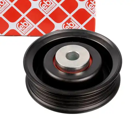 febi Umlenkrolle Keilrippenriemen f&uuml;r OPEL Agila B 1.0 1.2 SUZUKI Swift 4 Splash 1.2