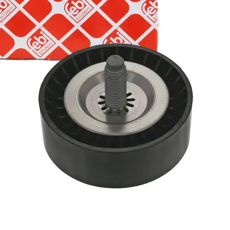 febi Umlenkrolle Keilrippenriemen f&uuml;r PEUGEOT 4007 4008 CITROEN C4 JEEP Compass 2.0 2.4