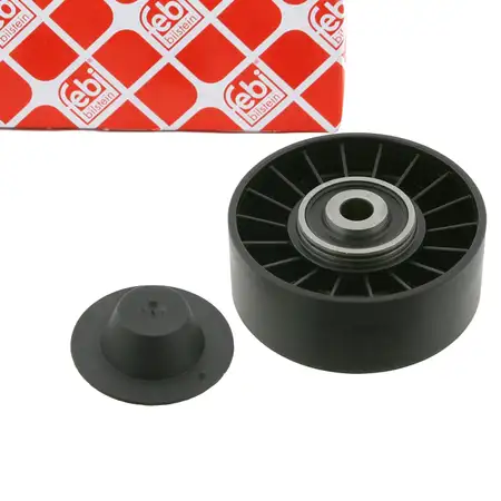 febi Umlenkrolle Keilrippenriemen f&uuml;r VW Golf 4 Polo 3 Caddy 2 AUDI 8L 1.9 TDI 038145276