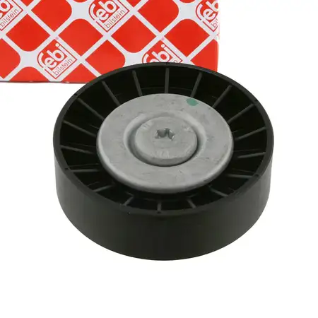 febi 19485 Idler Pulley for V-ribbed Belts for SAAB 900 2 2.0i 2.0 16 Turbo 2.3 16 4960290