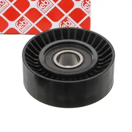 febi V-belt idler pulley for VOLVO S60, S80, XC90 2, 2.4D; FIAT Multipla, Doblo, Brava 1.6