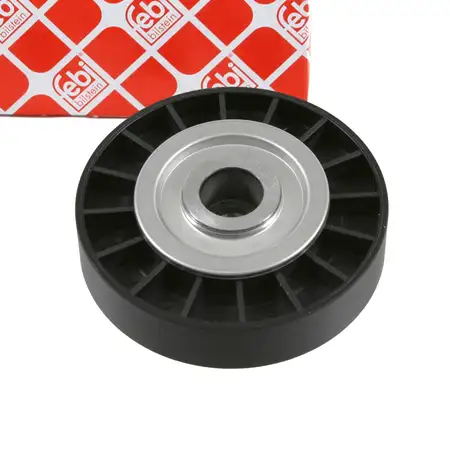 febi 21719 Umlenkrolle Keilrippenriemen f&uuml;r RENAULT Clio 2 BB CB Kangoo 1.4 7700869684
