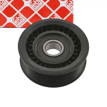 febi Umlenkrolle Keilrippenriemen f&uuml;r OPEL Vectra C RENAULT Espace 4 Vel SAAB 9-5 3.0d