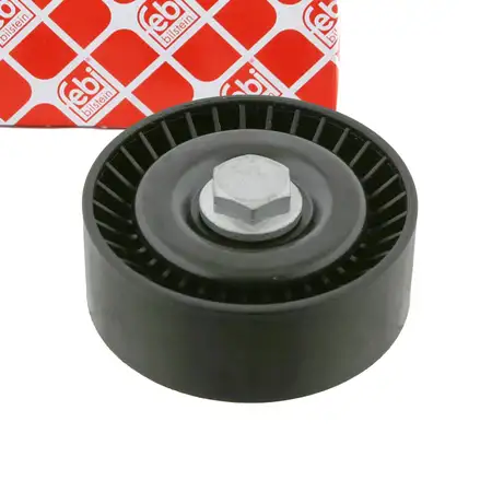 febi Umlenkrolle Keilrippenriemen f&uuml;r BMW 1er E81 116-120i 3er E90 316-320i 5er 520i N46