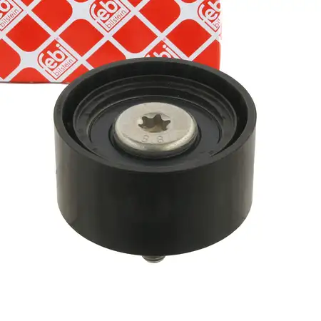 febi Umlenkrolle Keilrippenriemen f&uuml;r BMW E90-93 E60/61 F10 E81 E87 X1 E84 X3 E83 N47 N57