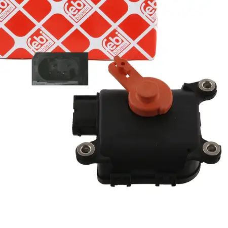 febi Umschaltventil Mischklappe f&uuml;r AUDI A3 8L Golf 4 Polo SEAT Leon Ibiza 2 SKODA Octavia