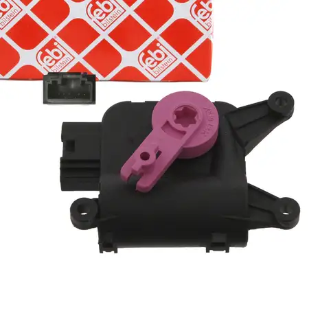 febi Umschaltventil Mischklappe f&uuml;r VW Golf 4 AUDI SKODA Octavia SEAT Leon 1M 1J1907511F