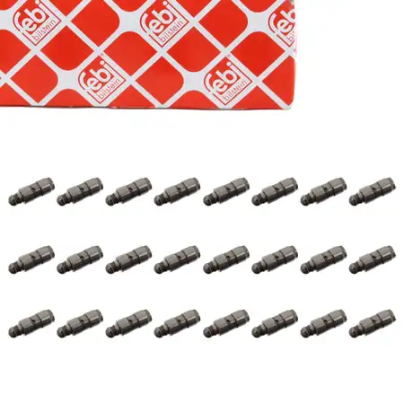 24x febi 19677 Ventilst&ouml;&szlig;el f&uuml;r BMW E46 E90-93 F30 F31 E39 E60 E61 F10 F11 X3 X5 M57 N57