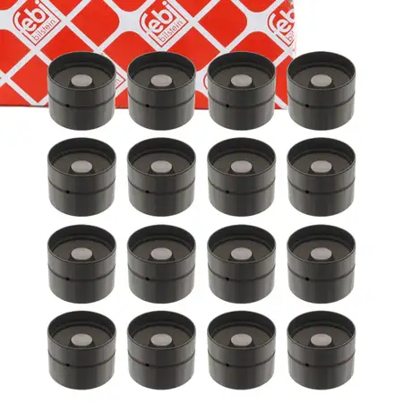 16x febi 01591 Ventilst&ouml;&szlig;el Hydrost&ouml;&szlig;el f&uuml;r BMW 3er E36 318is 318ti 140 PS M42 11321739299