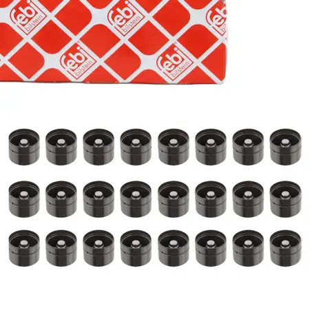 24x febi 11781 Ventilst&ouml;&szlig;el Hydrost&ouml;&szlig;el f&uuml;r MERCEDES W210 W211 W220 280/320CDI OM613 OM648