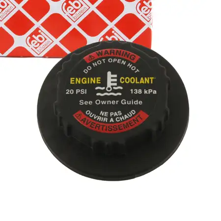 febi 38801 Verschlussdeckel K&uuml;hlmittelbeh&auml;lter 138 bar f&uuml;r MERCEDES W163 1635000006