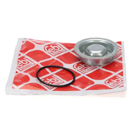 febi 38554 &Ouml;lablassschraube + Dichtring M38x15mm f&uuml;r MERCEDES W201 W203 W204 W211 W212