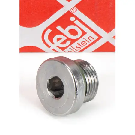febi &Ouml;lablassschraube + Dichtring Getriebegeh&auml;use f&uuml;r VW Passat B5 BMW F20 E90 F30 G20 G30