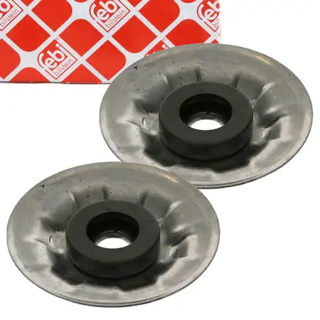 2x febi 09015 W&auml;lzlager Federbeinst&uuml;tzlager f&uuml;r OPEL Astra F vorne 344518/344524