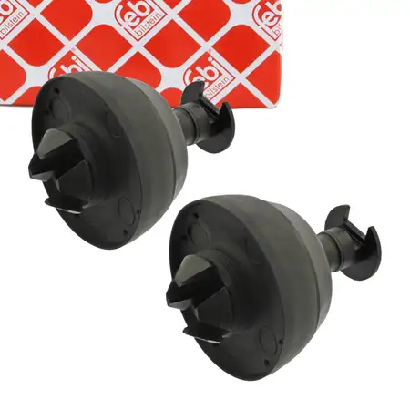 2x febi 34985 Aufnahme Wagenheber f&uuml;r MERCEDES W202 C208 A208 W124 W210 W220 R129