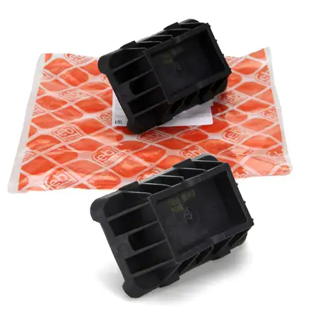 2x febi 45408 Aufnahme Wagenheber f&uuml;r BMW 5er E60 E61 X3 F25 X4 F26 51717065919