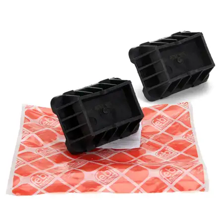 2x febi 45763 Aufnahme Wagenheber f&uuml;r BMW E81 E87 E82 E90 E91 F10 F11 F07 F13 F06 F01 X1