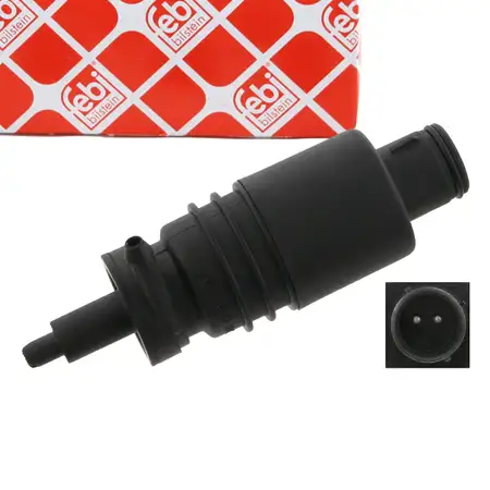febi Waschwasserpumpe Monopumpe f&uuml;r AUDI A4 B5 A6 C4 80 B4 100 C4 Coupe/Cabrio 4A0955651