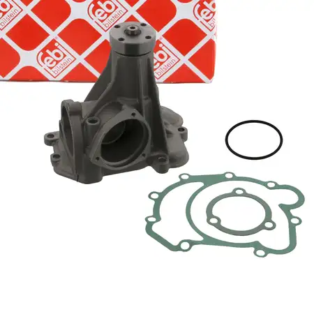 febi 08756 Water Pump (Coolant Pump) for MERCEDES S-Class W126, C126, R107, M116, M117