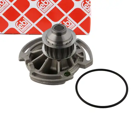 febi 09756 Water Pump + Gasket for VW Polo 86C 1.3&ndash;1.4D 45&ndash;48 hp 031121005CX